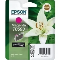 EPSON T0593 MAGENTA CARTUCHO DE TINTA ORIGINAL - C13T05934010