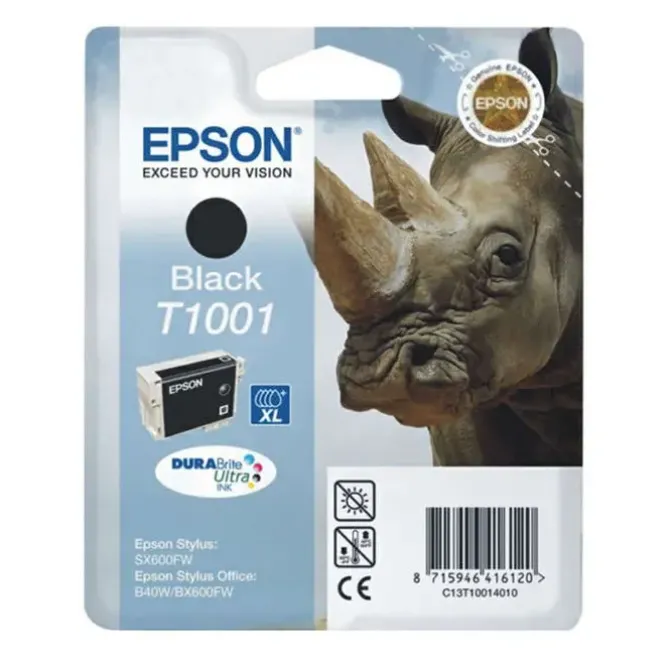 EPSON T1001 NEGRO CARTUCHO DE TINTA ORIGINAL - C13T10014010