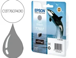 EPSON T7607 NEGRO LIGHT CARTUCHO DE TINTA ORIGINAL - C13T76074010