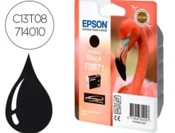 EPSON T0871 NEGRO PHOTO CARTUCHO DE TINTA ORIGINAL - C13T08714010