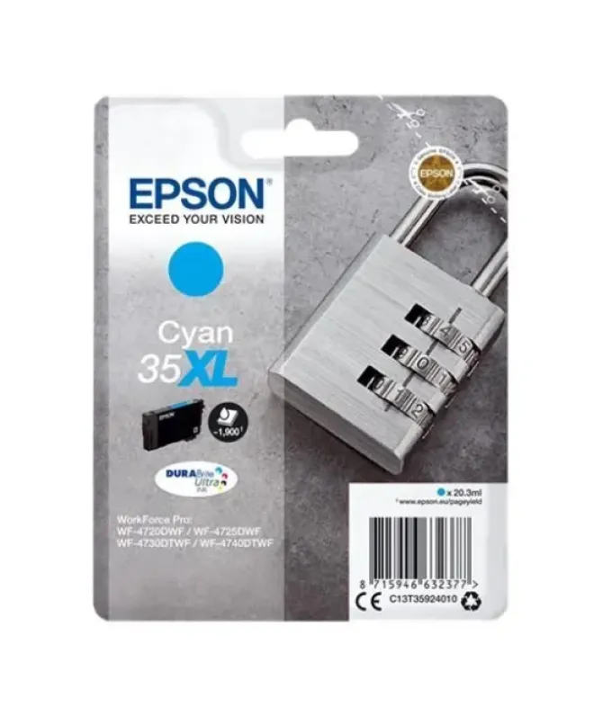 EPSON T3592 (35XL) CYAN CARTUCHO DE TINTA ORIGINAL - C13T35924010