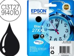 EPSON T2791 (27XXL) NEGRO CARTUCHO DE TINTA ORIGINAL - C13T27914012