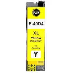 EPSON T40D4 AMARILLO CARTUCHO DE TINTA PIGMENTADA GENERICO - REEMPLAZA C13T40D440/C13T40C440