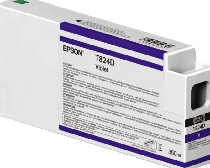 EPSON T824D VIOLETA CARTUCHO DE TINTA ORIGINAL - C13T824D00