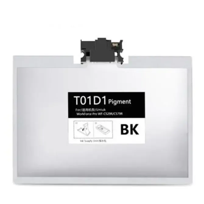 EPSON T01D1/T01C1 NEGRO CARTUCHO DE TINTA PIGMENTADA GENERICO - REEMPLAZA C13T01D100/C13T01C100