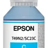 EPSON T49H2 CYAN BOTELLA DE TINTA ORIGINAL - C13T49H200