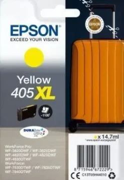 EPSON 405XL AMARILLO CARTUCHO DE TINTA ORIGINAL - C13T05H44010