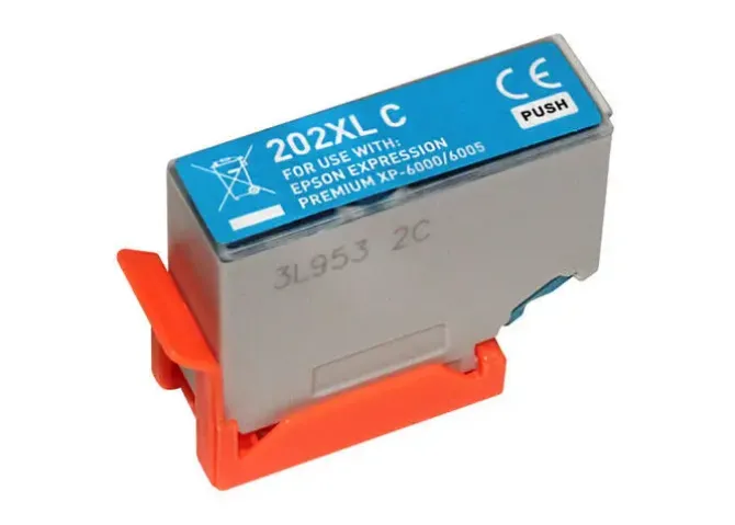 EPSON 202XL CYAN CARTUCHO DE TINTA GENERICO - REEMPLAZA C13T02H24010/C13T02F24010