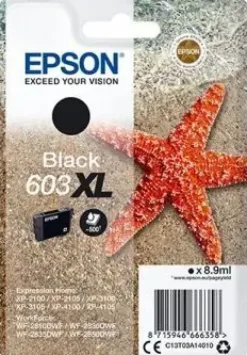 EPSON 603XL NEGRO CARTUCHO DE TINTA ORIGINAL - C13T03A14010