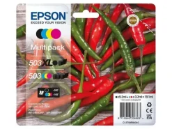 EPSON 503XL/503 PACK DE 4 CARTUCHOS DE TINTA ORIGINALES - C13T09R94010