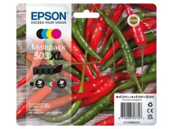 EPSON 503XL PACK DE 4 CARTUCHOS DE TINTA ORIGINALES - C13T09R64010