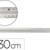 ESCALA LIDERPAPEL ALUMINIO FORMA TRIANGULAR CON FUNDA PROTECTORA LONGITUD 30 CM 1:100/1:200/1:250/1:300/1:500