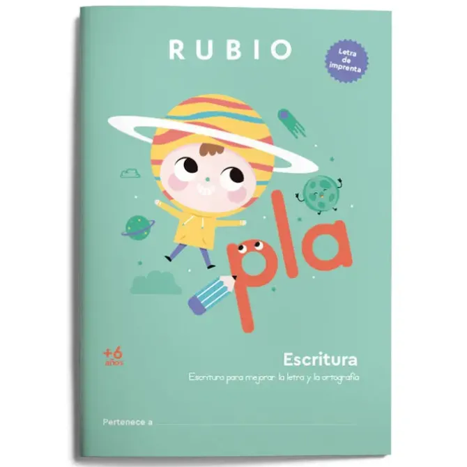 ESCRITURA CON LETRA DE IMPRENTA (+6 AÑOS)