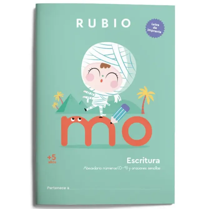 ESCRITURA CON LETRA DE IMPRENTA (+5 AÑOS)