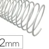 ESPIRAL METALICO Q-CONNECT BLANCO 64 5:1 12 MM 1MM CAJA DE 200 UNIDADES