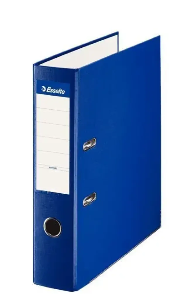 ESSELTE ARCHIVADOR DE PALANCA - FORMATO A4 - LOMO 75MM - CAPACIDAD PARA 500 HOJAS - COLOR AZUL