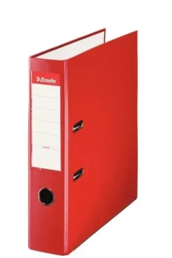 ESSELTE ARCHIVADOR DE PALANCA - FORMATO A4 - LOMO 75MM - CAPACIDAD PARA 500 HOJAS - COLOR ROJO