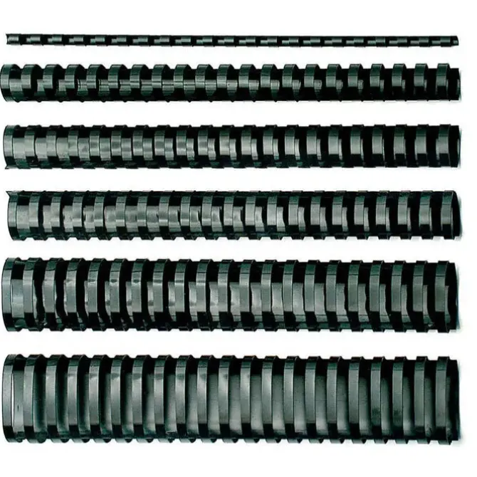 ESSELTE CANUTILLO OVALADO NEGRO 38MM 350H 50U 4028185 MAK220177