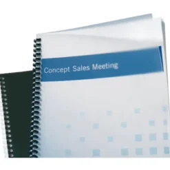 ESSELTE CUBIERTA GBC PP A3 500MC NEGRO /100U ESP425510 MAK247715