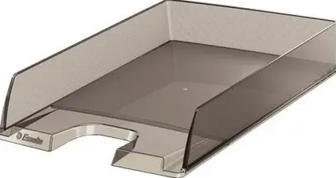 ESSELTE EUROPOST BANDEJA PORTADOCUMENTOS - PLASTICO TRANSPARENTE - FORMATO VERTICAL - A4 - COLOR FUME TRANSPARENTE