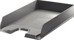 ESSELTE EUROPOST BANDEJA PORTADOCUMENTOS - FORMATO VERTICAL - A4 - ESPACIO PARA ETIQUETA IDENTIFICATIVA - COLOR GRIS