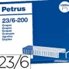 ESSELTE GRAPAS PETRUS N-23/6 CAJA 1000U 23600 MAK040089