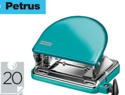 ESSELTE TALADRO PETRUS 52 10H TURQUESA METAL. 626521 MAK040741