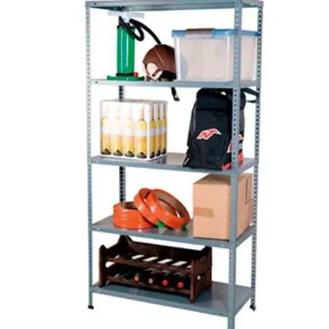 ESTANTERIA AR METALICA 180X90X40 GRIS