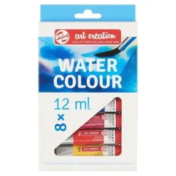 ESTUCHE TALENS ACUARELA 8 COLORES 12ML 625053
