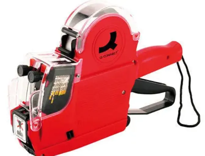 ETIQUETADORA Q-CONNECT -2 RODILLO -10 DIGITOS