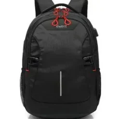EWENT EW2526 MOCHILA PARA PORTATIL HASTA 15 - PUERTO USB - TIRANTES AJUSTABLES - COLOR NEGRO