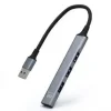 EWENT HUB USB3.2 - 1 USB-A - 1 PUERTO USB 3.2 - 3 PUERTOS USB 2.0