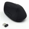 EWENT RATON INALAMBRICO 2.4HZ - RATON VERTICAL ERGONOMICO - DPI SELECCIONABLE 800-1200-2400DPI -BATERIA RECARGABLE DE LITIO 400MAH - COLOR NEGRO