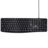 EWENT TECLADO CON CABLE DE OFICINA - 104 TECLAS - CABLE USB-A DE 1.35M - COLOR NEGRO