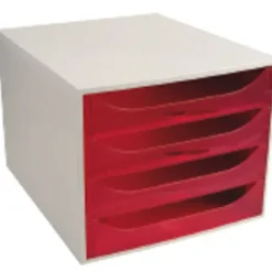 EXACLAIR ARCHIVADOR EXACOM ECOBOX 4CAJ.GRIS/FR 228654D MAK209208