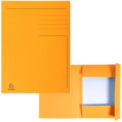 EXACLAIR SUBCARPETA EXACOMP A4 3SOL.NARANJ/50U 448009E MAK180814