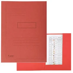 EXACLAIR SUBCARPETA EXACOMPTA A4 2SOL.ROJO/50U 445003E MAK180920