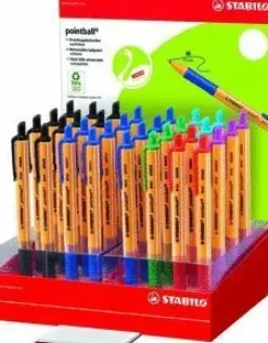 EXPOSITOR 32 BOLIGRAFO STABILO POINTBALL
