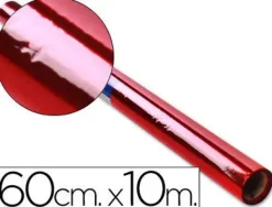 FABRISA ROLLO PAPEL CELOFAN 0.6 X 10 M. ROJO REF. 8701006 CS20686