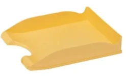 FAIBO BANDEJA APILABLES AMARILLO PASTEL 350X250X65MM 93-35