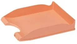 FAIBO BANDEJA APILABLES NARANJA PASTEL SALMON 350X250X65MM 93-31