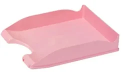 FAIBO BANDEJA APILABLES ROSA PASTEL 350X250X65MM 93-32