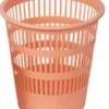 FAIBO PAPELERA REJILLA NARANJA PASTEL SALMON 307-34 12LITROS 295X275MM