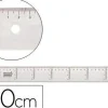FAIBO REGLA DE PLASTICO PLANA TRANSPARENTE 40 CM. REF. 41140 CS20427