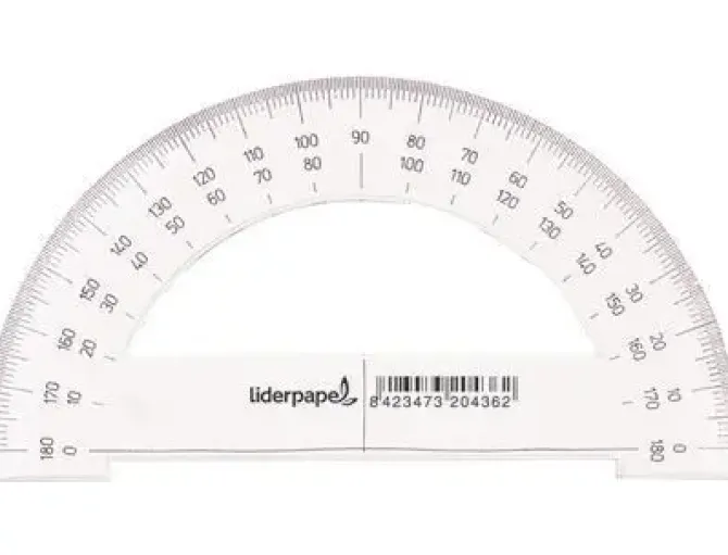 FAIBO SEMICIRCULO PLASTICO TRANSPARENTE 13/15 CM. REF 216 CS29701