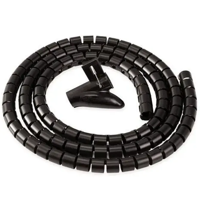 FELLOWES CABLEZIP ORGANIZADOR DE CABLES - REUTILIZABLE - INCLUYE HERRAMIENTA DE MONTAJE - COLOR NEGRO