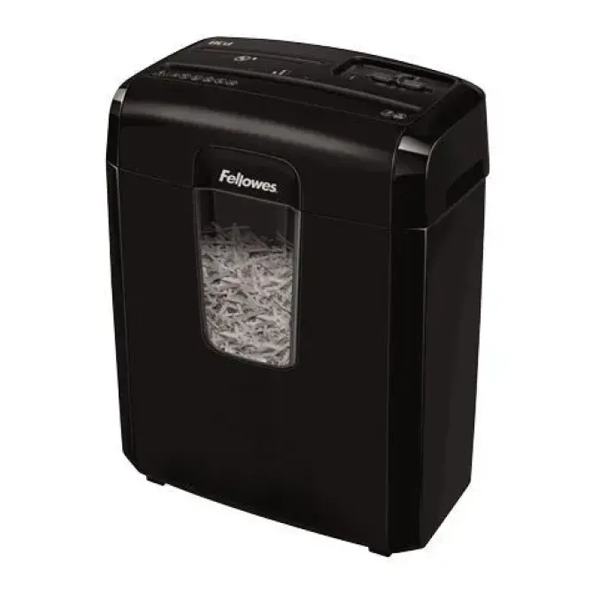 FELLOWES 8CD DESTRUCTORA DE PAPEL MANUAL CORTE EN PARTICULAS - DESTRUYE HASTA 8 HOJAS - 14L