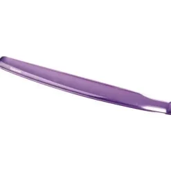 FELLOWES CRYSTAL REPOSAMUÑECAS FLEXIBLE DE GEL PARA TECLADO - RESISTENTE A LAS MANCHAS - COLOR VIOLETA