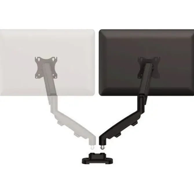 FELLOWES EPPA KIT DE CONVERSION PARA MONITOR DOBLE - HASTA 39 Y 8KG - AJUSTABLE CON MUELLE DE GAS - COLOR NEGRO