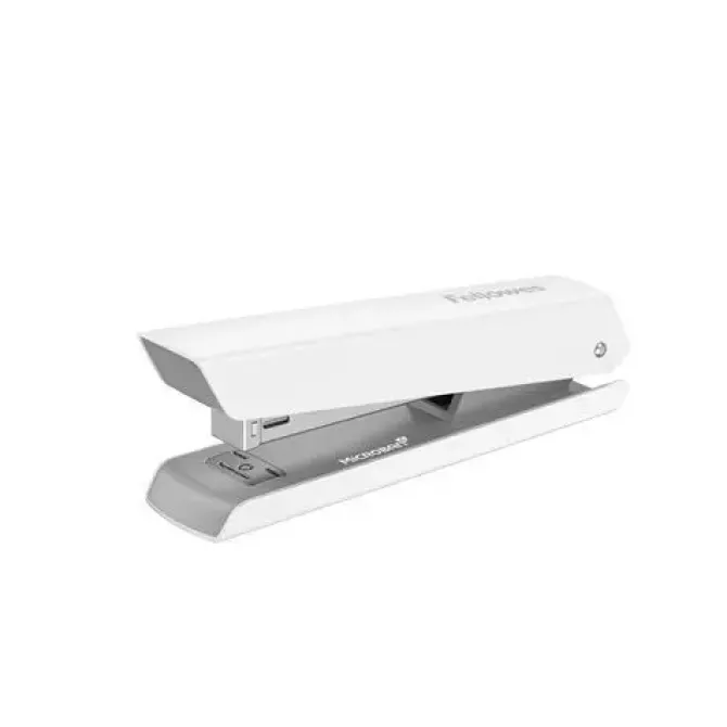 FELLOWES LX820 GRAPADORA CON PROTECCION MICROBAN - HASTA 20 HOJAS - VISOR DE GRAPAS - COLOR BLANCO